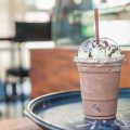 chocolate smoothie in coffee shop